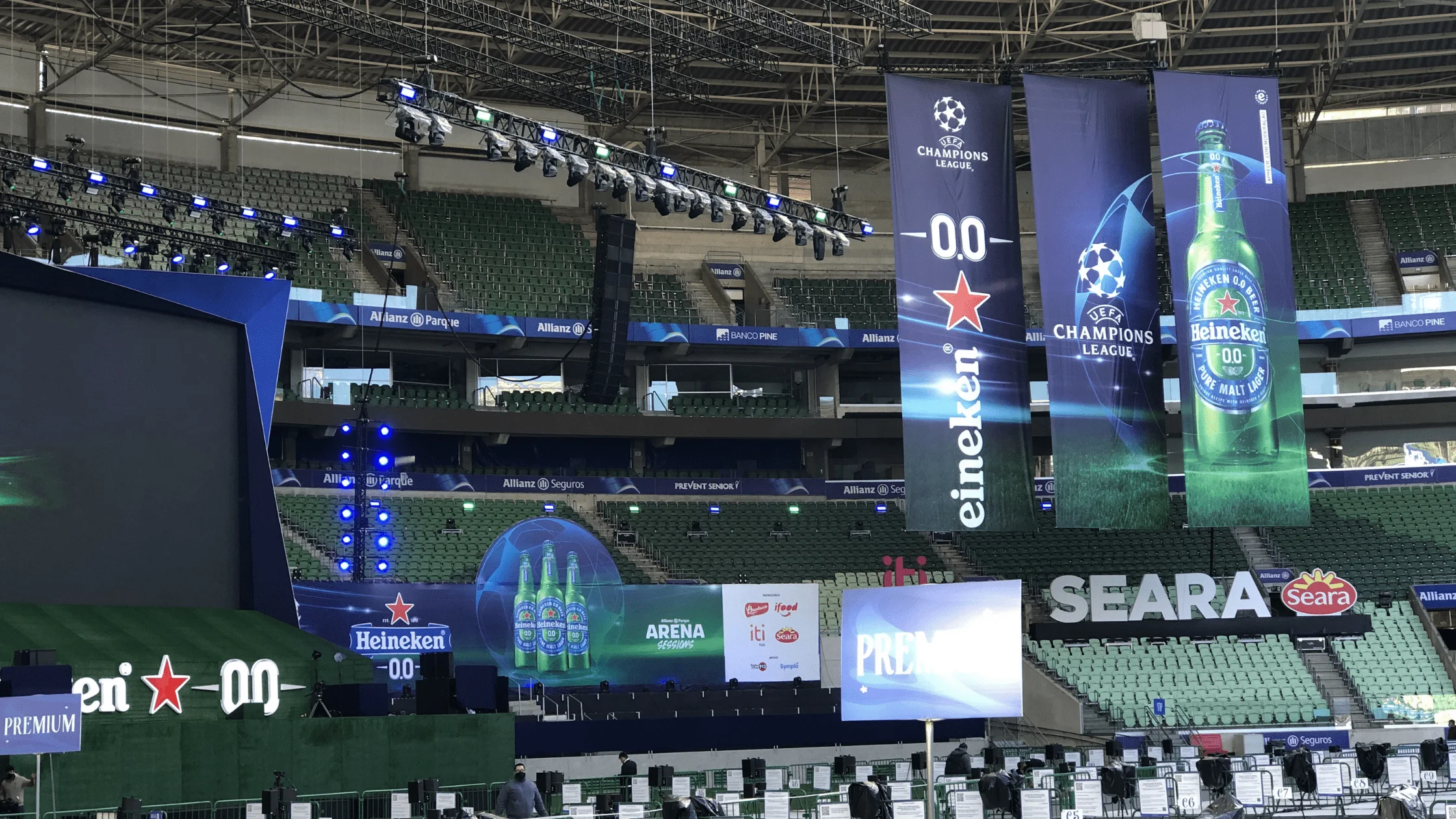 Final da Champions será exibida em drive-in no Allianz Parque